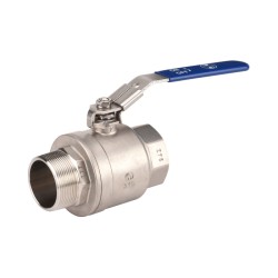 RBS inox poignée bleu 789 cadenassable