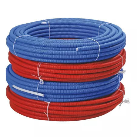 Tube multicouche ALPEX DUO XS (PEX/ALU/PE) pré-gainé en couronne