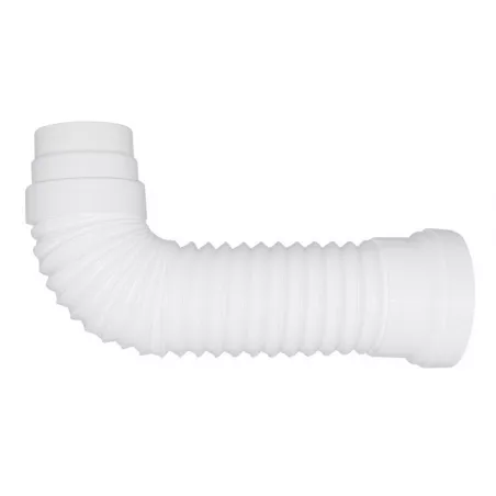 Pipe WC souple extensible PVC Ø100 universel