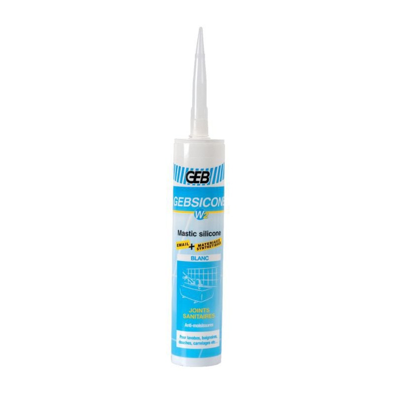 Mastic Silicone GEBSICONE W2 En Cartouche