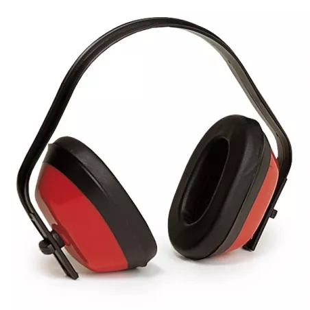 Casque anti-bruit ABS rouge 27dB