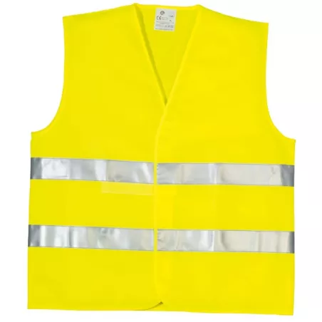 Gilet de signalisation YARD double ceinture taille XL jaune