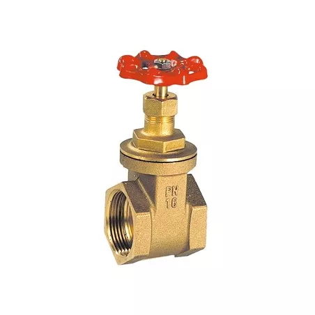 Vanne à opercule PI monobloc bronze BSP (gaz) femelle – femelle