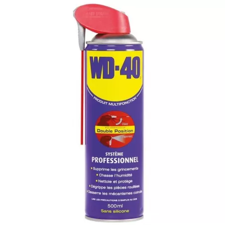 Dégrippant lubrifiant - Valve grande surface - WD 40