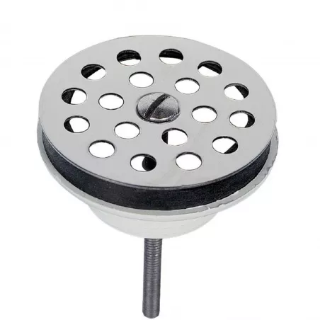 Bonde plastique à grille Ø63mm