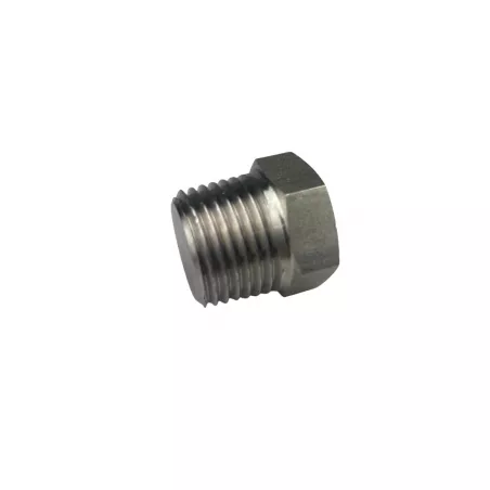 Bouchon tête hexagonale NPT inox 316L série 3000/6000