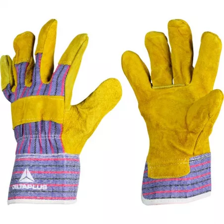 Gants DOCKERS 204 croûte de vachette / coton 