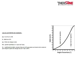 Calcul de pertes de charge Robinet papillon à oreilles de centrage gamme excellence TTV corps fonte papillon inox 