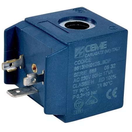 Bobine pour électrovannes CEME type EBB 62 - ESM 86 - EV 66 - EVB 82