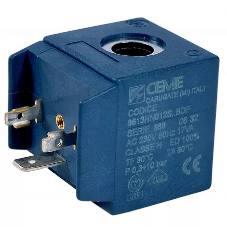 Bobine pour électrovannes CEME type EBB 61 - ESM 87