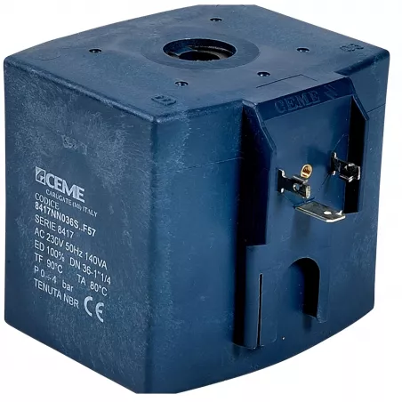 Bobine pour électrovanne CEME type VSO 84 du 1''1/4 au 2''